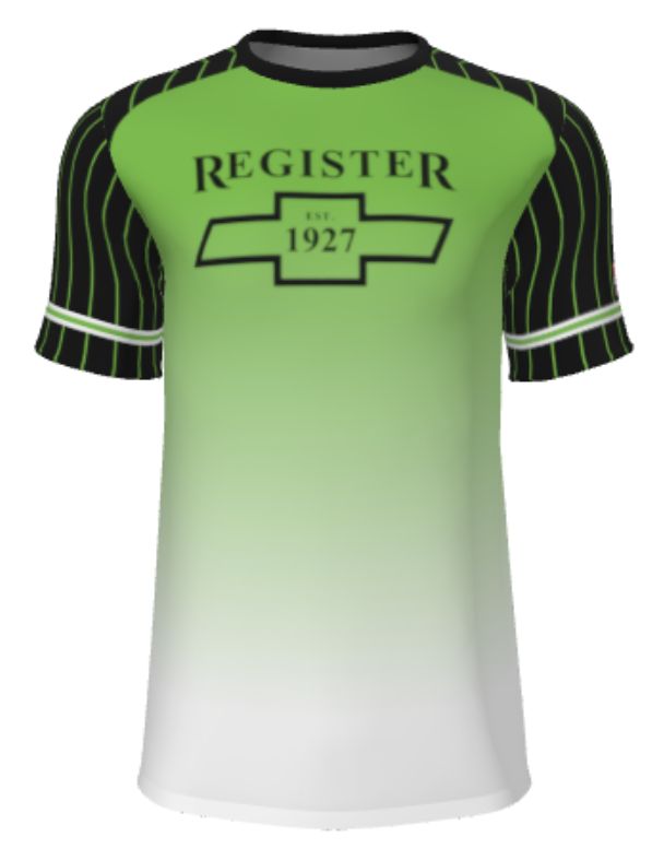 Register Chevy Replica Tee