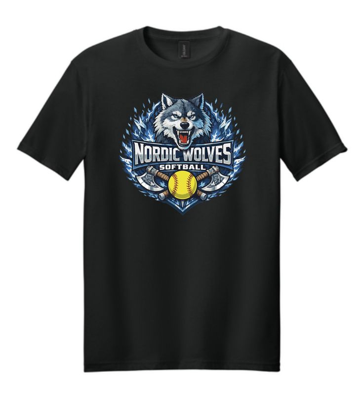 Nordic Wolves Cotton Tee
