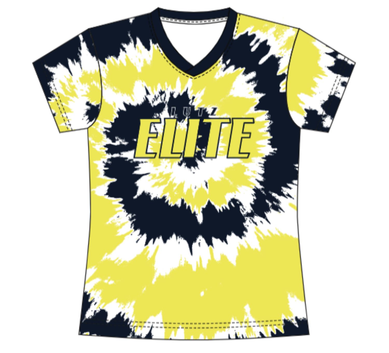 Women's/Girl's 12u Tie Die Replica Tee