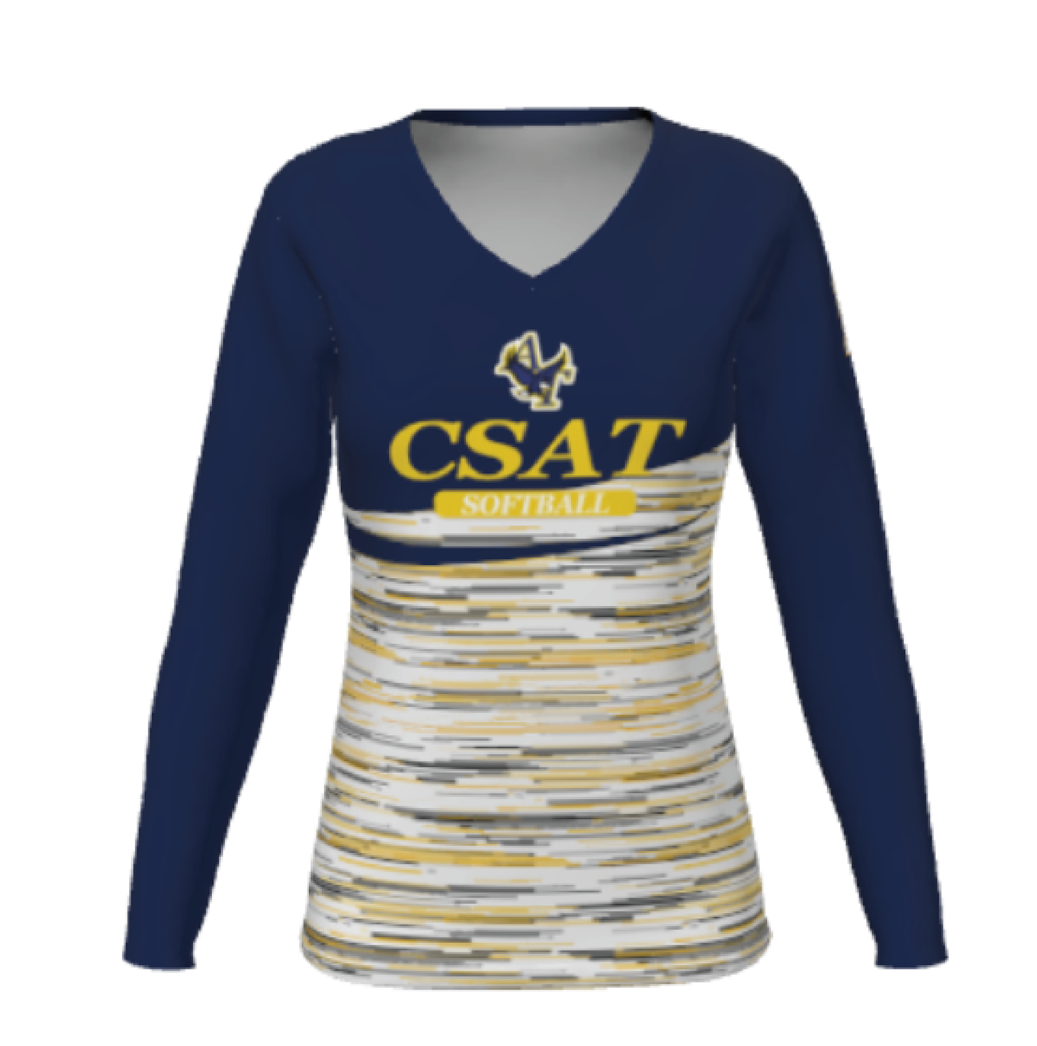 Vneck Long Sleeve Tshirt