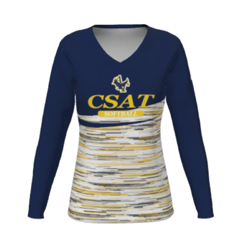 Vneck Long Sleeve Tshirt