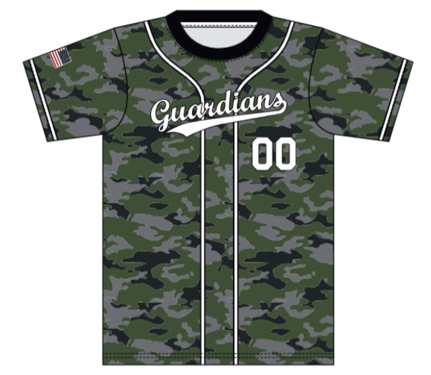 Men's/Youth 14u Camo Replica Tee
