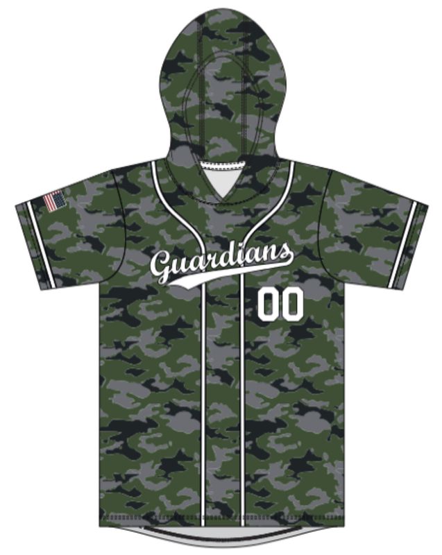 Men's/Youth 14u Camo Hooded Replica Tee