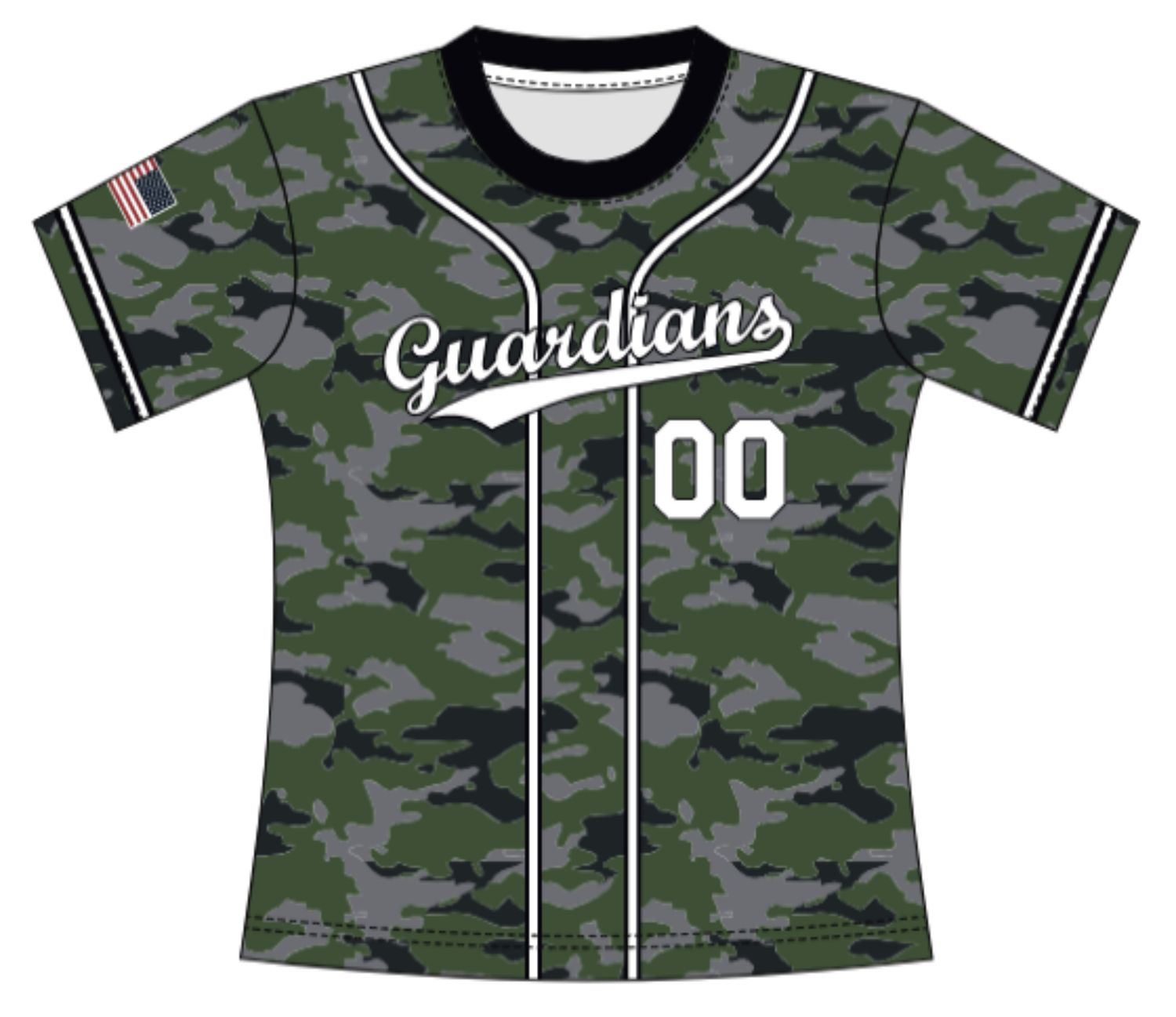 Women's/Youth 14u Camo Replica Tee