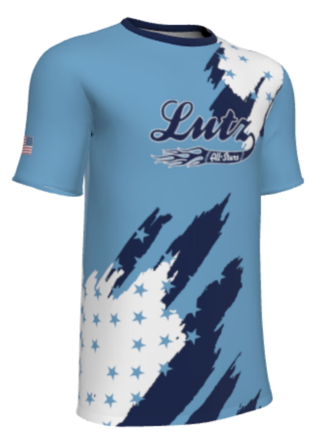 Men's/Youth American Flag Replica Tee