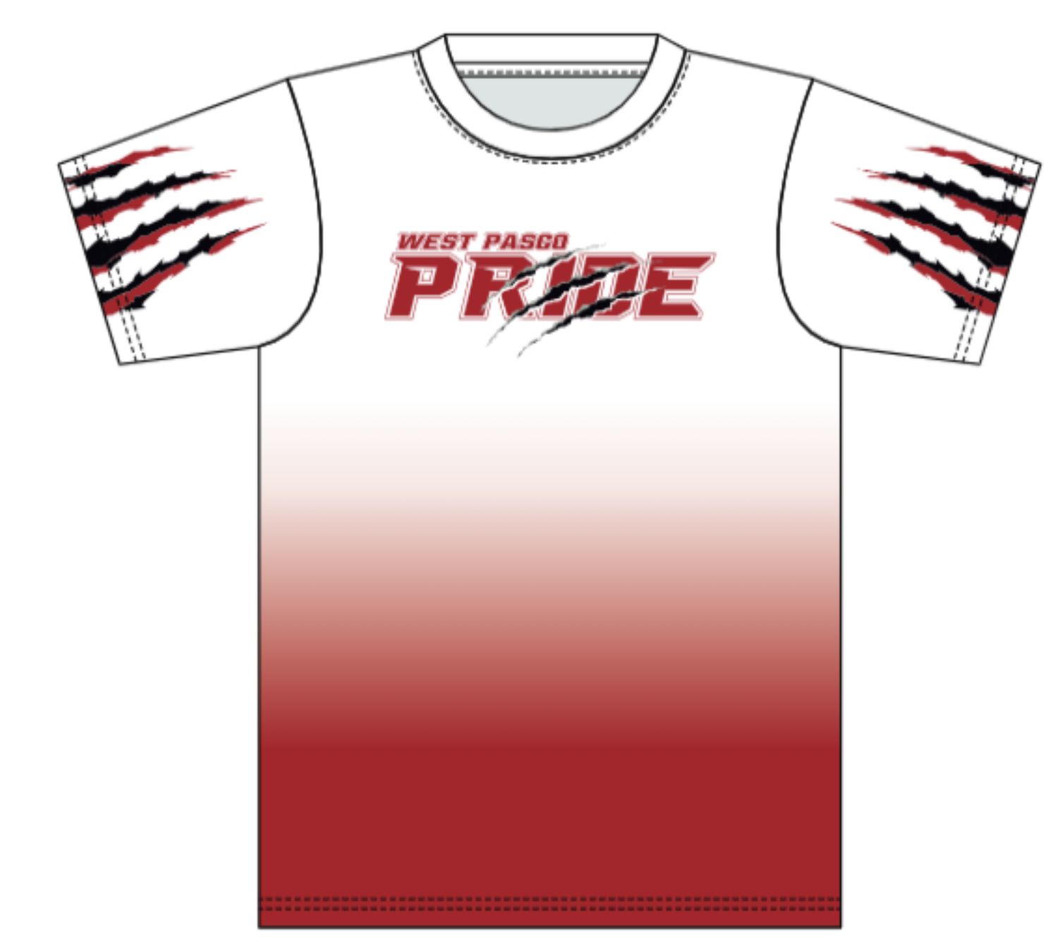 Men's/Youth 8u Ombre Replica Tee