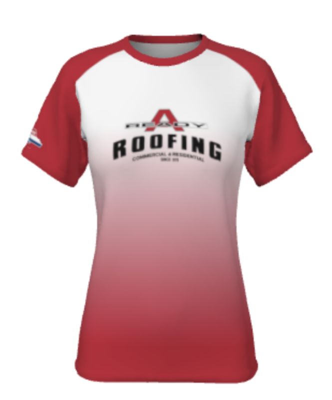 Women's/Girl's A-Ready Roofing Replica Tee