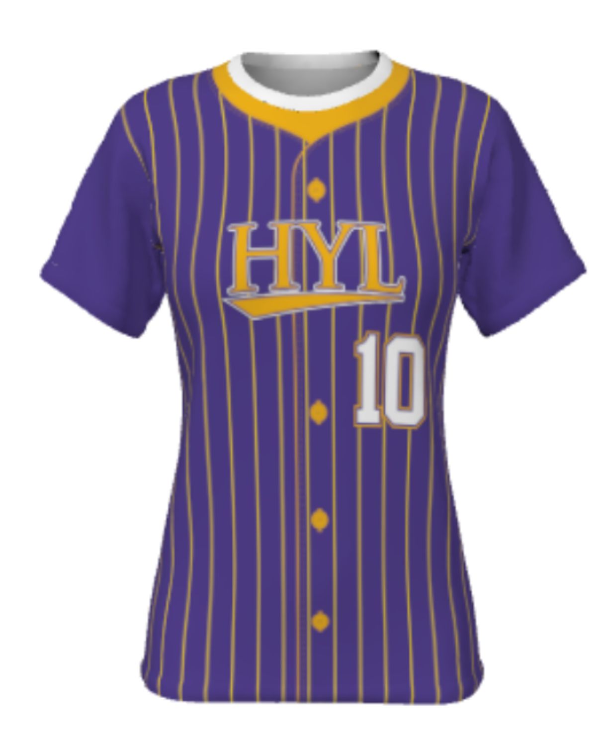 Women's/Girl's Purple Babe Ruth Replica Tee