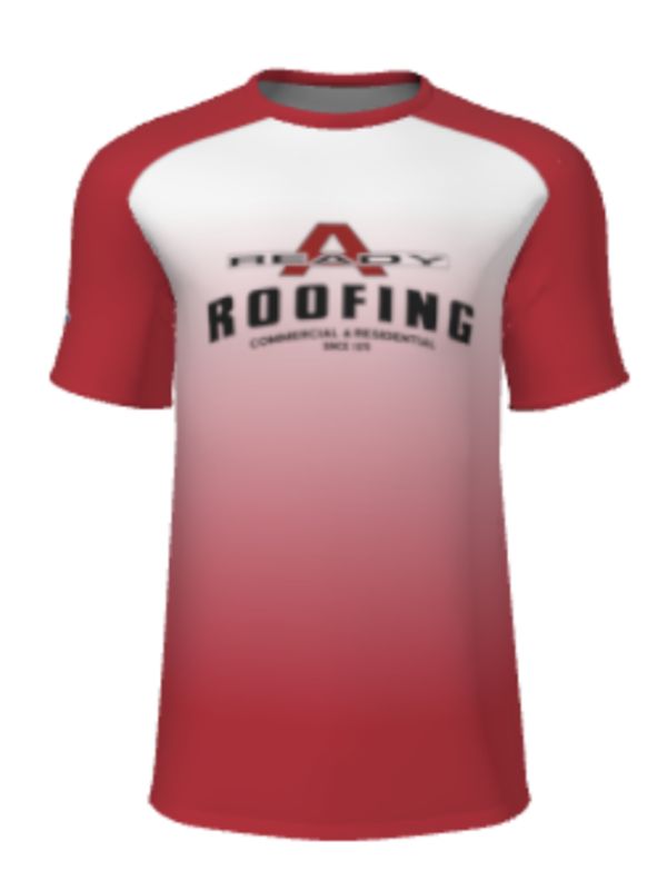 Men's/Youth A-Ready Roofing Replica Tee