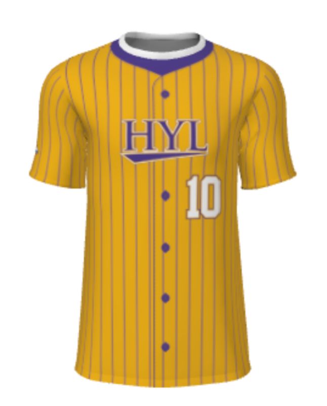 Men's/Youth Gold Babe Ruth Replica Tee