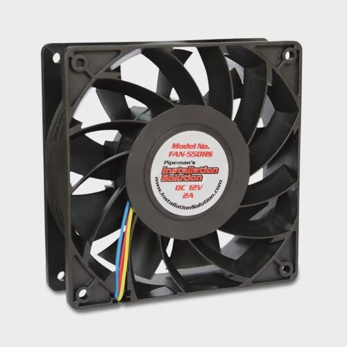 Box Fan High Speed 12VDC 4.7&quot;x4.7&quot;x1.5&quot;