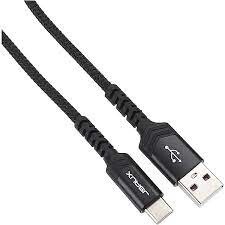 1M USB C -  USB A CABLE JSAUX, Colour: Black