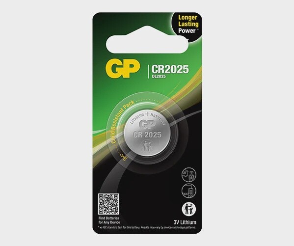CR2025 BATTERY GP