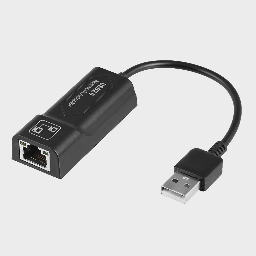 USB 2.0 TO RJ45 100MBPS CABLE ADAPTER