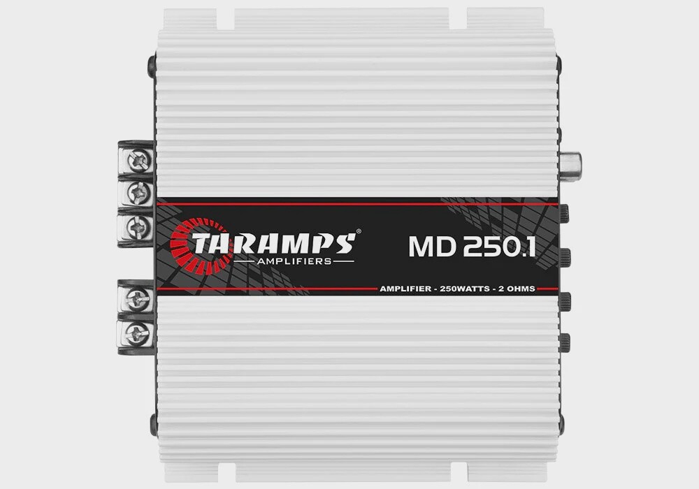 TARAMPS MD250.1 250 WATTS RMS CAR AUDIO AMPLIFIER, OHMRAGE: 2 OHM