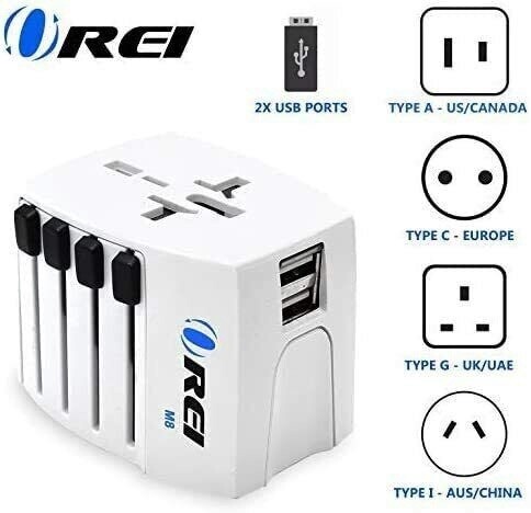 WORLD TRAVEL ADAPTER  OREI