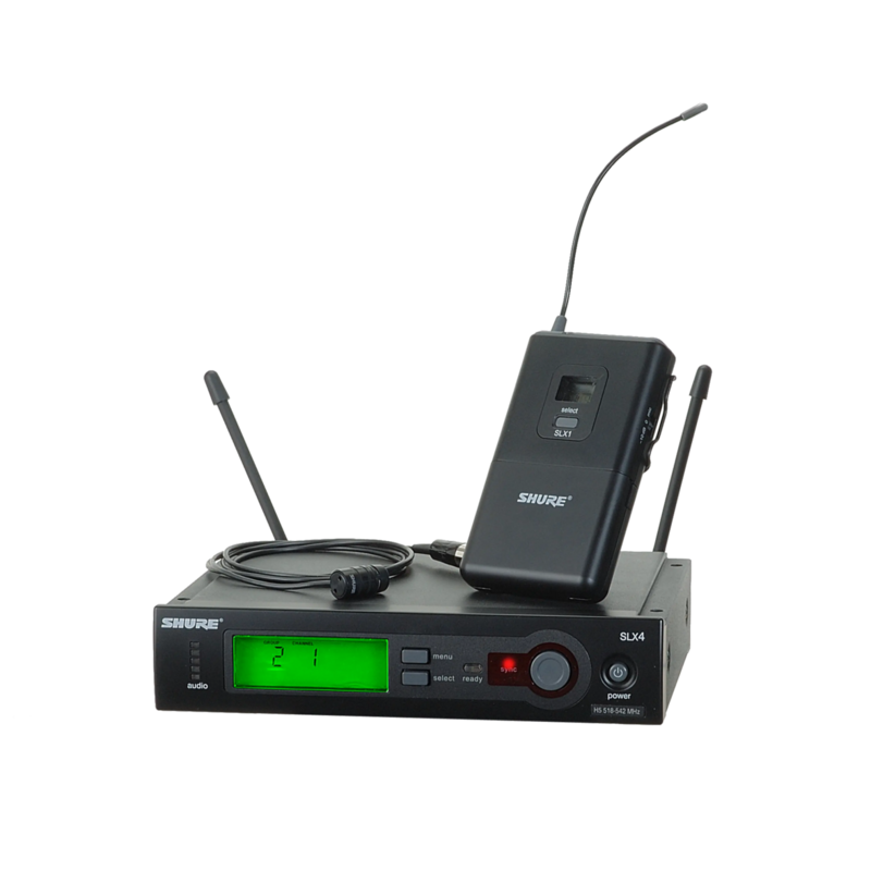 SLX WIRELESS LAVALIER MIC SYSTEM SHURE