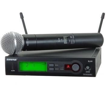 SLX WIRELESS MICROPHONE SYSTEM SHURE