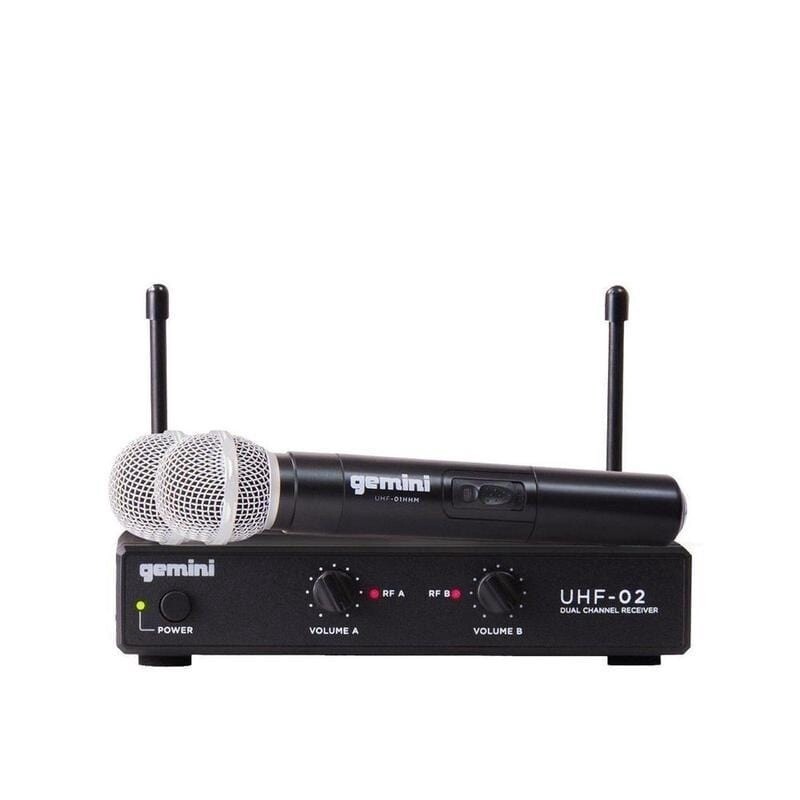 UHF-02M GEMINI DUAL MICROPHONE SYSTEM