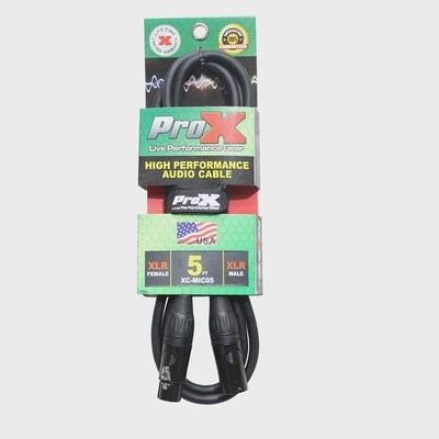 5FT XLR ProX XC-MIC05