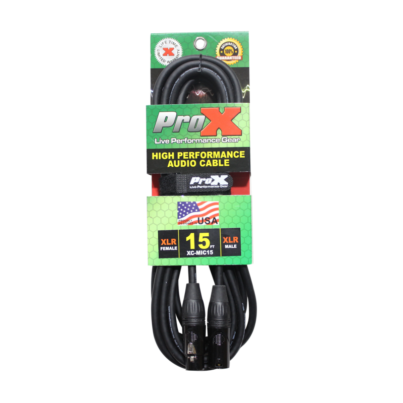 15FT XLR ProX XC-MIC15