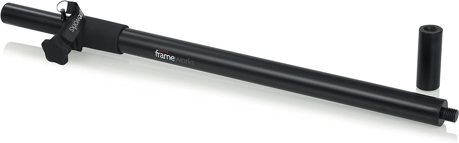 GATOR FRAMEWORKS GFW-SPK-SP Adjustable Speaker Pole and M20 Adapter