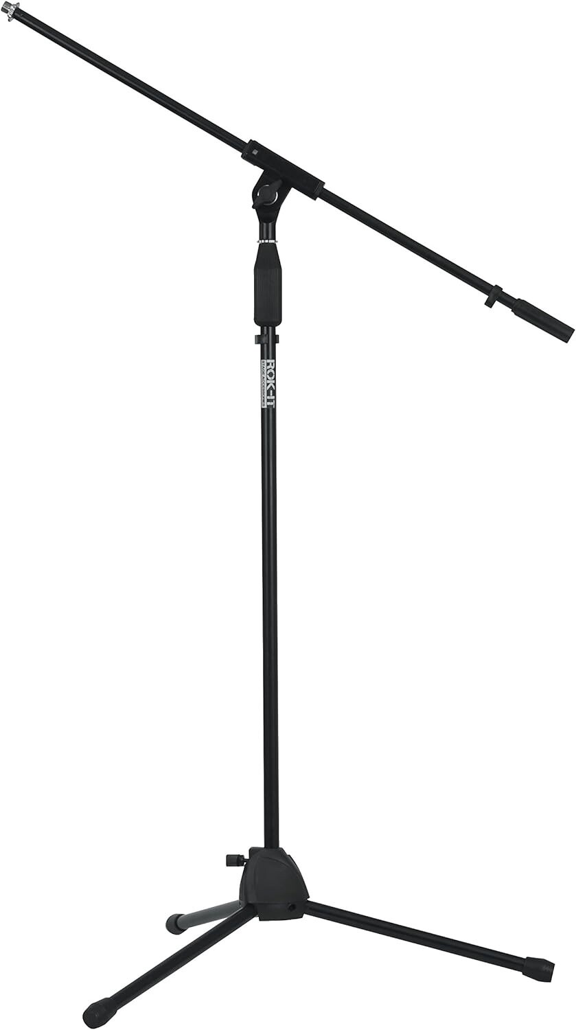 GATOR ROCK-IT TRIPOD MIC STAND W/FIXED BOOM