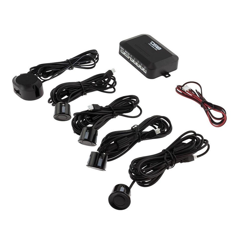 4 Reverse Backup Sensors with Buzzer DS18