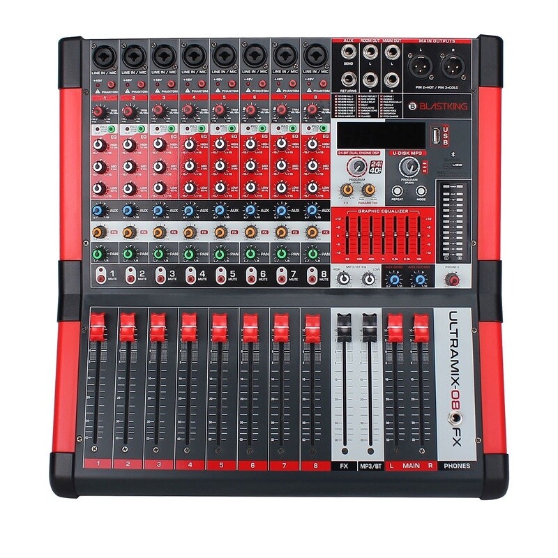 ULTRAMIX-8FX BLASTKING 8CH MIXER
