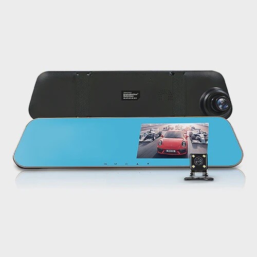 IS-RVDVR-43 - Front/Rear View Camera with 4.3&quot; Monitor and DVR