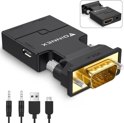 VGA TO HDMI CONVERTER with Audio