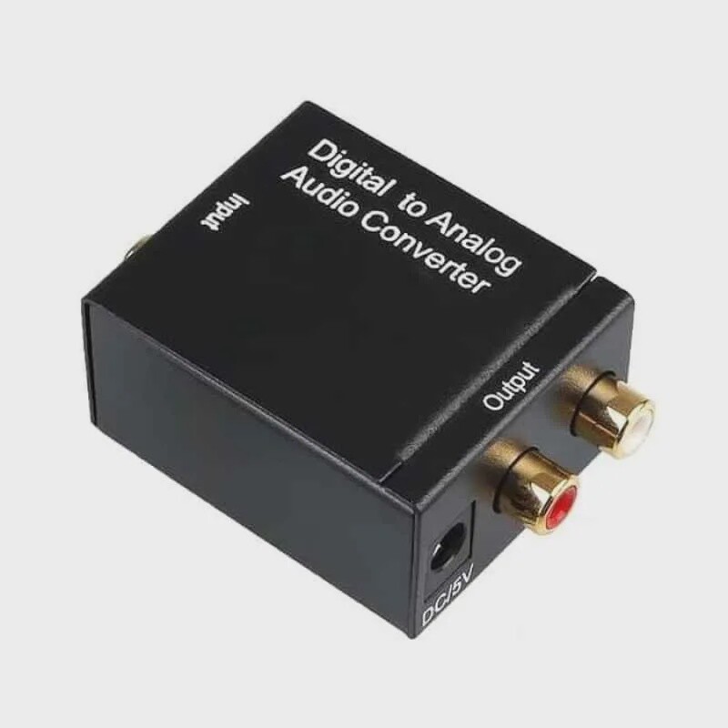 DIGITAL TO ANALOG AUDIO CONVERTER