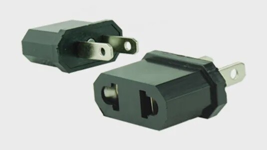 BL-P-510 ROUND TO FLAT PIN ADAPTER