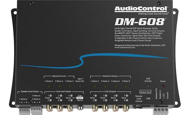 DM-608 AUDIOCONTROL PROCESSOR