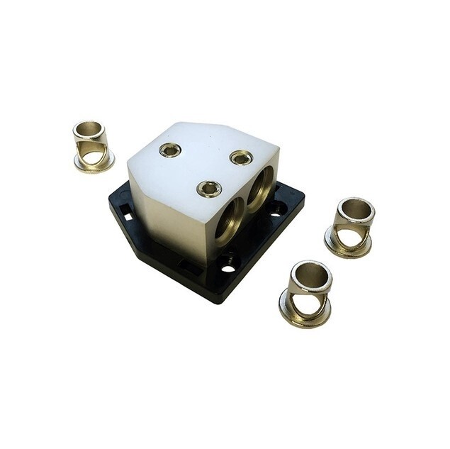 1X2 0G DISTRIBUTION BLOCK FOUR CONNECT