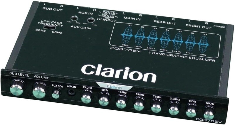 EQS755V CLARION PREAMP