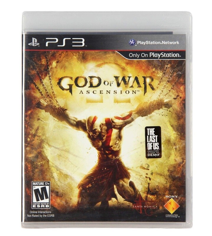 GOD OF WAR ASCENSION (USED) PS3