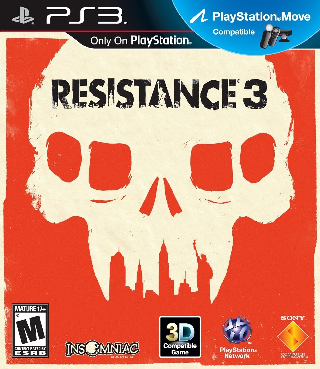 RESISTANCE 3 (USED) PS3
