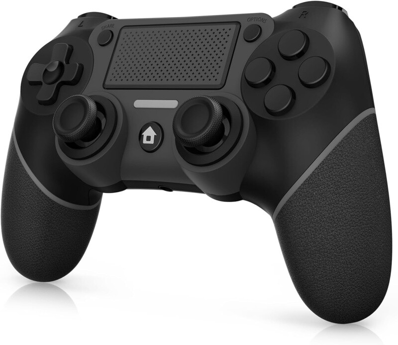 PS4 CONTROLLER BLACK GRIP