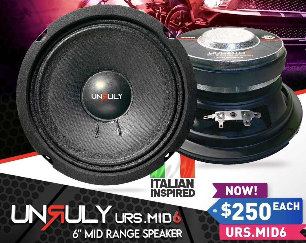 URS.MID6 UNRULY 6&quot; 8 OHM