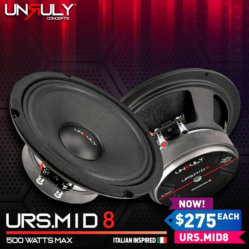 URS MID8 UNRULY 8&quot; 8 OHM