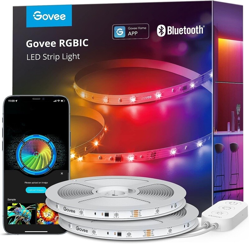100ft RGBIC LED Strip Lights INDOOR USE GOVEE