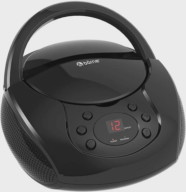 BORNE PORTABLE CD BOOMBOX