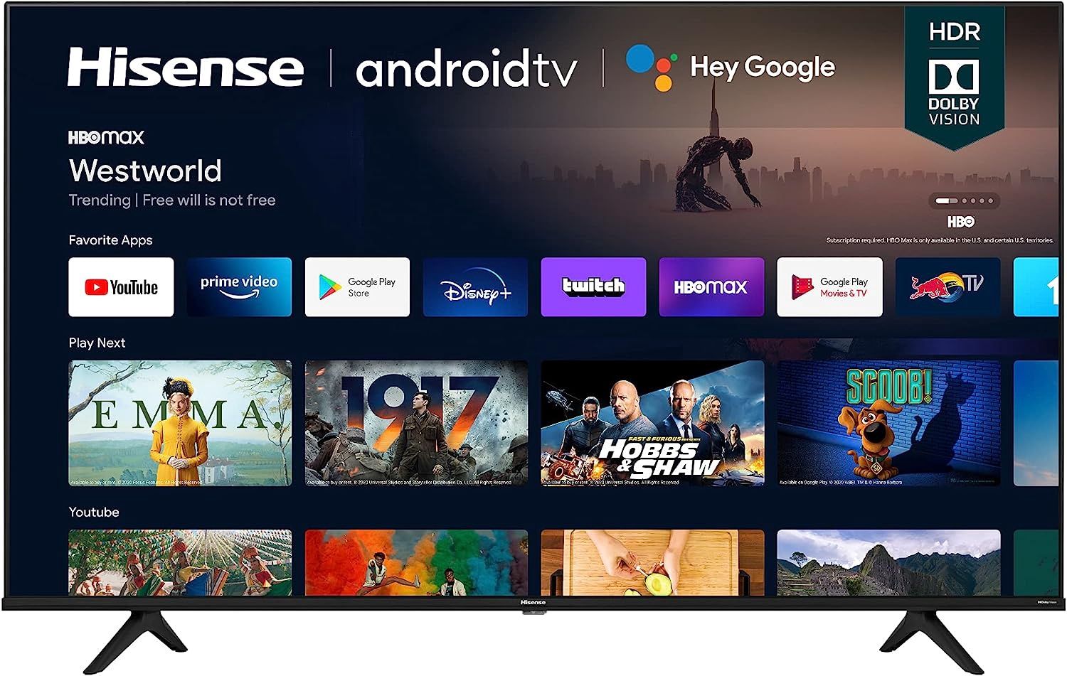 55&quot; HISENSE 4K UHD SMART TV 55A6G