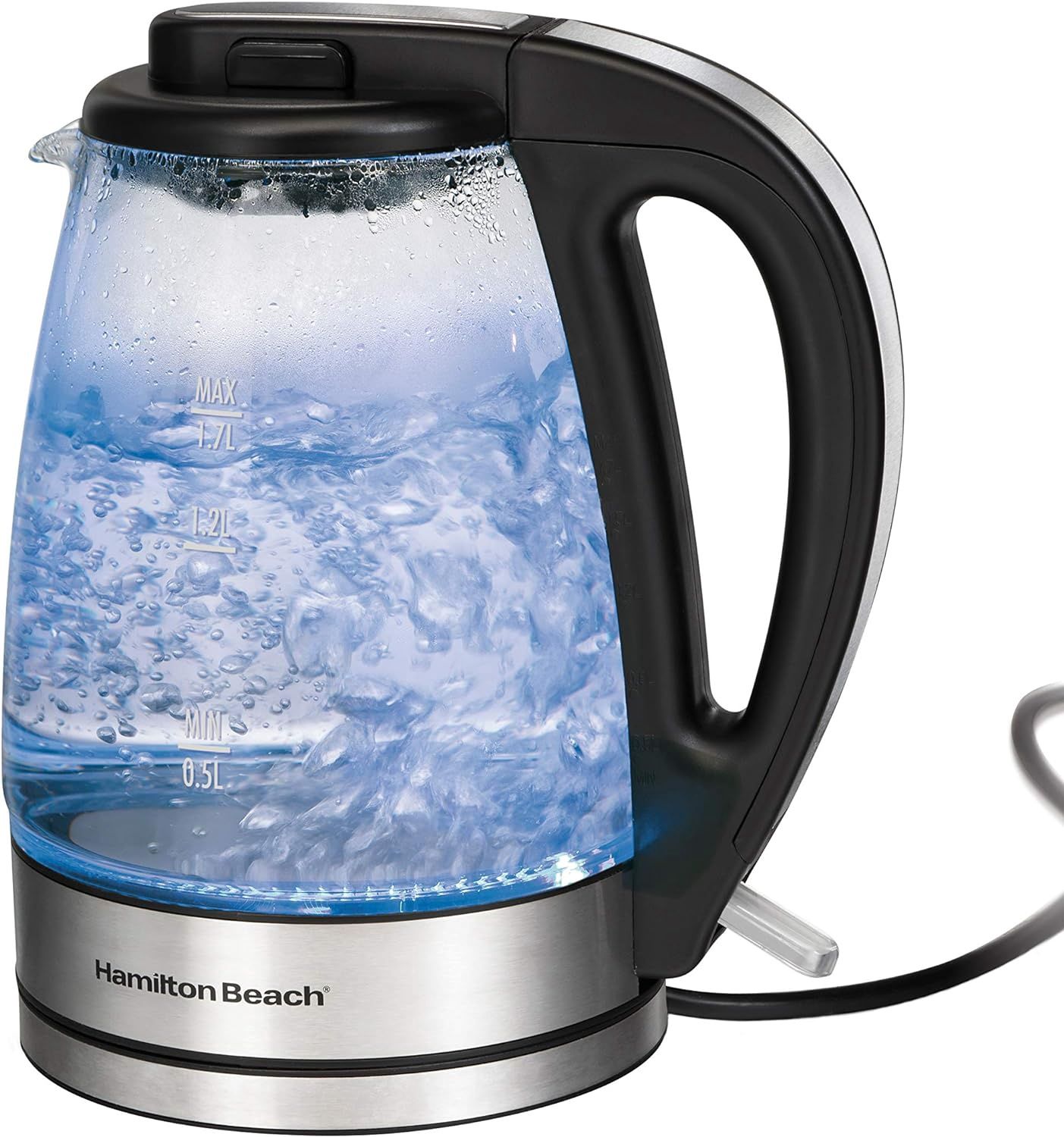 1.7 L Glass Electric Kettle Hamilton Beach 40865