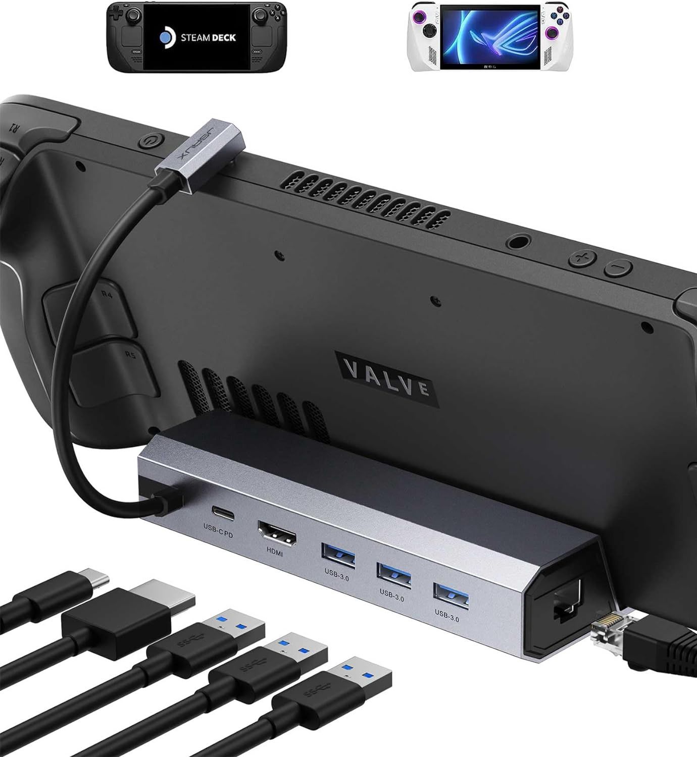 USB C 6 IN 1 MULTIFUNCTION ADAPTER JSAUX