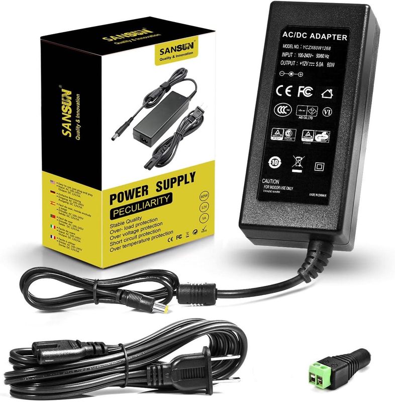 12V 5A POWER SUPPLY