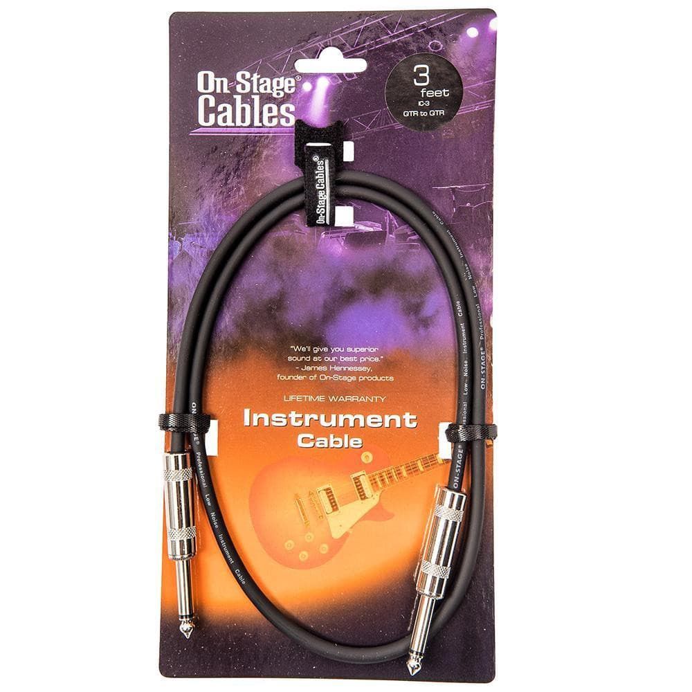 3FT QTR to QTR ON STAGE CABLE