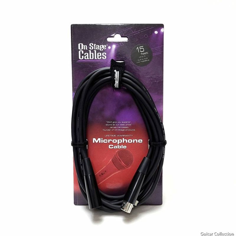 15FT XLR to XLR ON STAGE CABLE