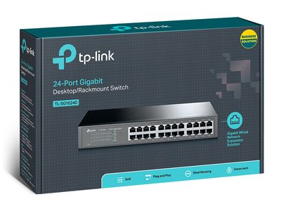 24 PORT NETWORK SWITCH TPLINK